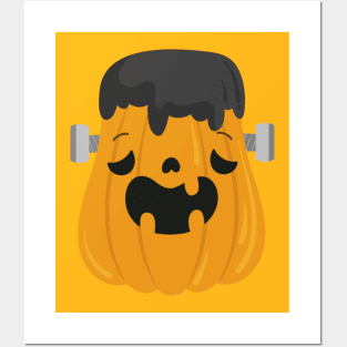 Halloween Pumpkin Posters and Art